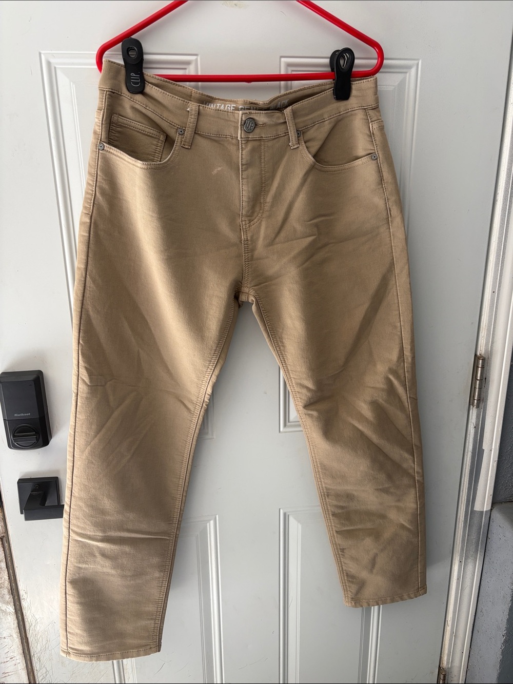 Men's Tan Chino Pants